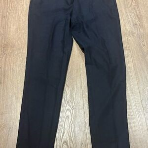 Ladies Navy Pants Massimo Dutti